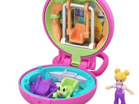 Polly Pocket Tiny Pocket Places Polly Playground Compact Discount