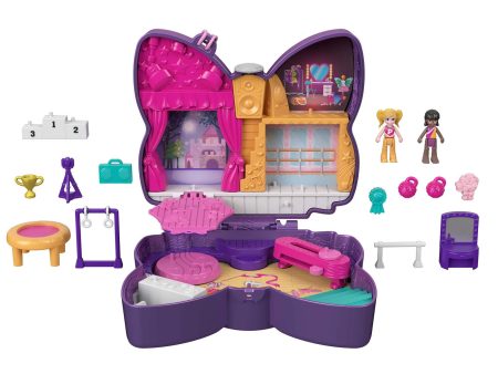 Polly Pocket Sparkle Stage Bow Compact For Discount