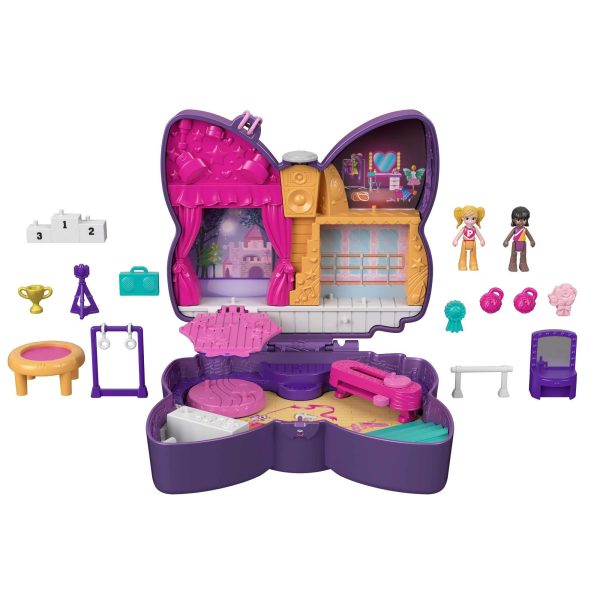 Polly Pocket Sparkle Stage Bow Compact For Discount