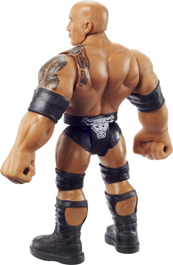 WWE Bend  n Bash Posable The Rock Action Figure 5.5-inch Online