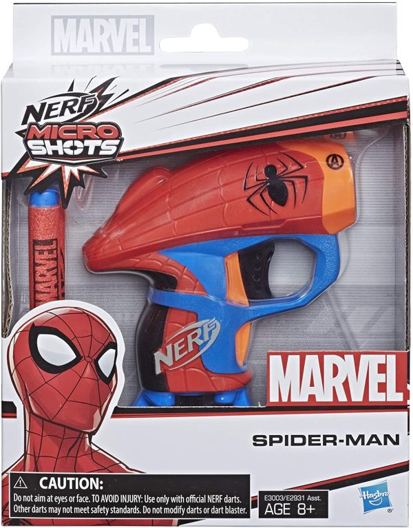 NERF Microshots Marvel SpiderMan Cheap