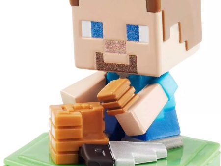 Minecraft Earth Boost Mini Crafting Steve Figure Supply