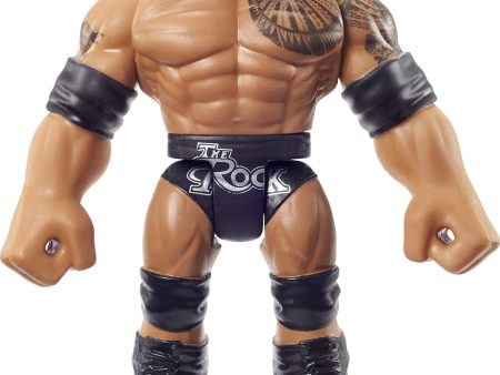 WWE Bend  n Bash Posable The Rock Action Figure 5.5-inch Online