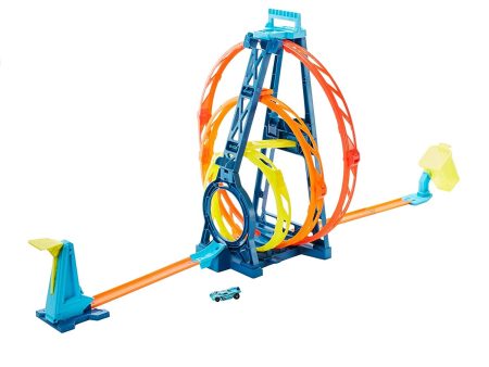 Hot Wheels Track Builder Unlimited Triple Loop Kit Online