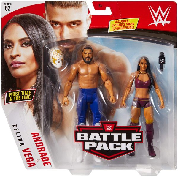 WWE Andrade and Zelina Vega 2-Pack Fashion