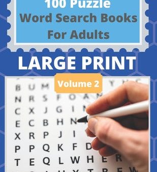 100 Puzzle Word Search Books For Adults Large Print: Easy To Read Large Print Puzzle Books Hot on Sale