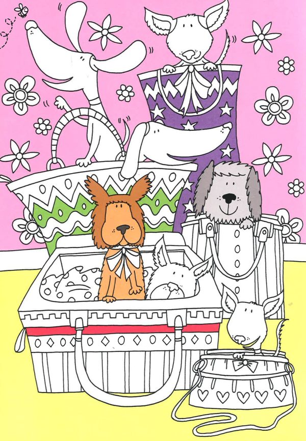 The Puppy Colouring Book Online now